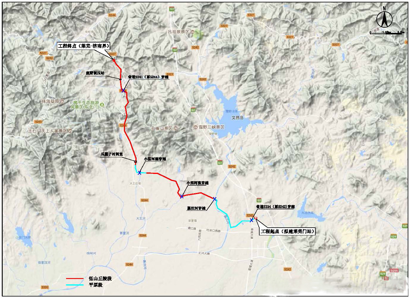 中石油泰青威天然氣管線接入線（萊蕪—濟(jì)南）萊蕪段